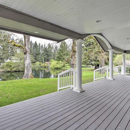 Contemporary Tacoma Cottage With Deck And Pond! Kültér fotó